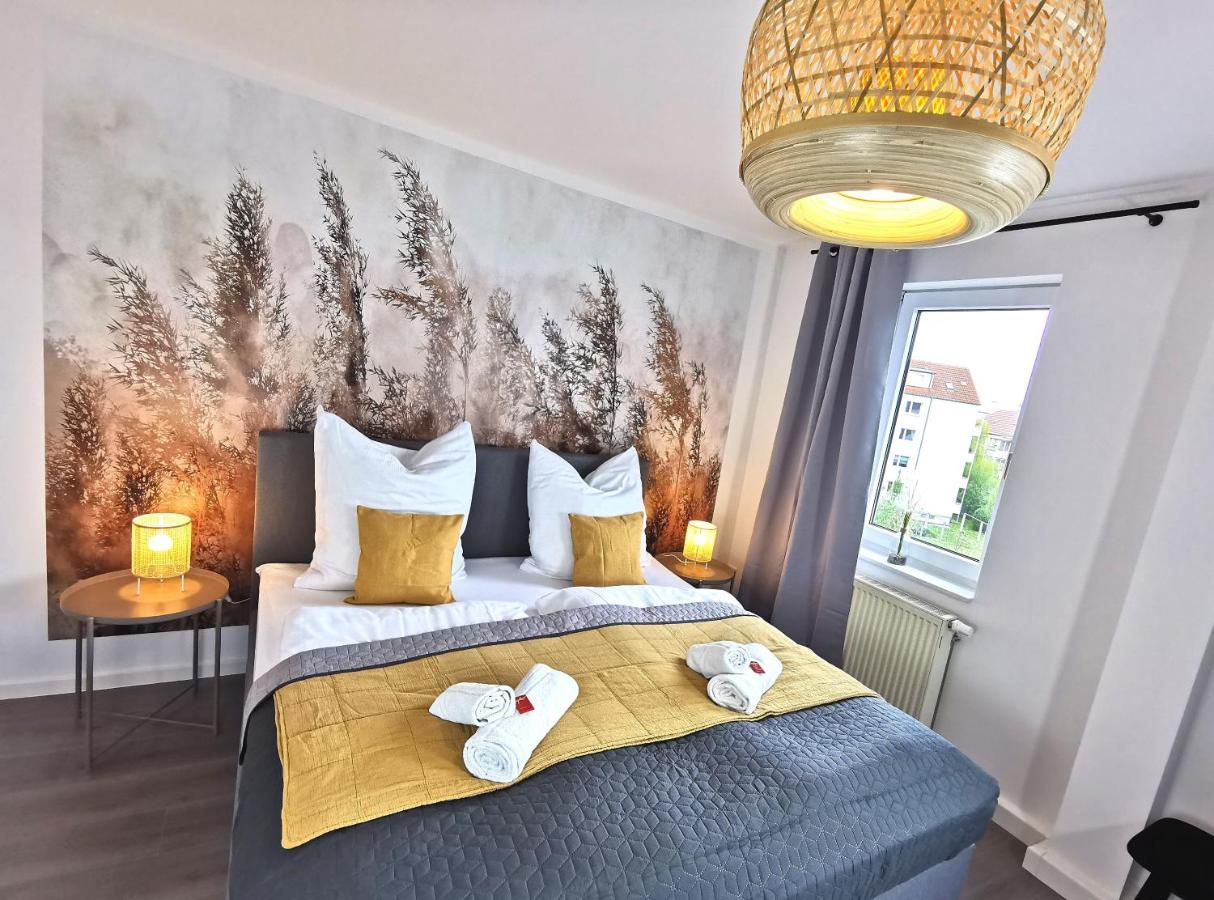 Bohnapartments Suedpark - Naehe Steigerwaldstadion - Gratis Parkplatz - Wlan - Vollausstattung Ерфурт Екстериор снимка